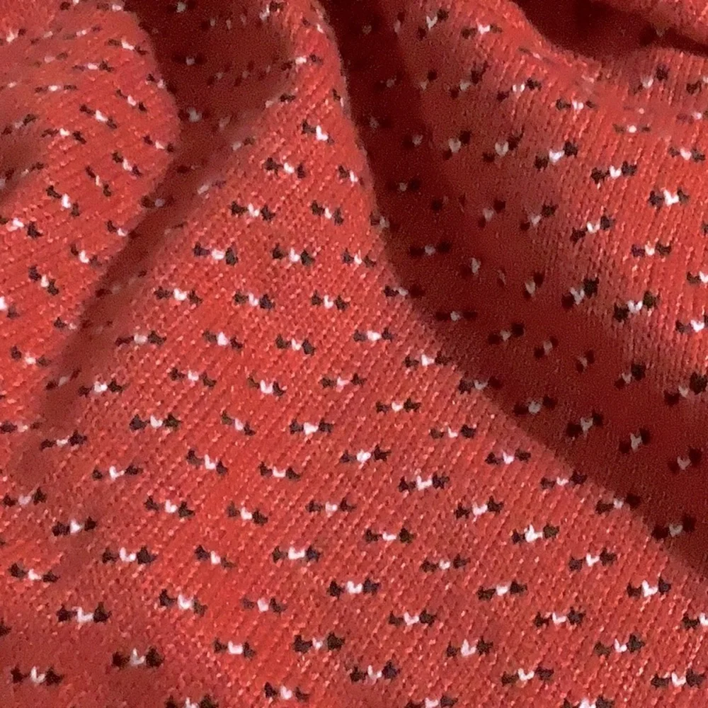 NWT PINK CLOVER Turtleneck with Hearts Pattern in cherry‎ red